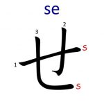 how to write japanese hiragana se