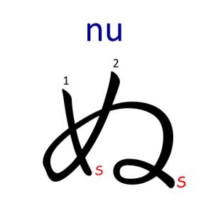 How to Write Japanese Hiragana N Group - なにぬねの