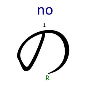 How to Write Japanese Hiragana N Group - なにぬねの