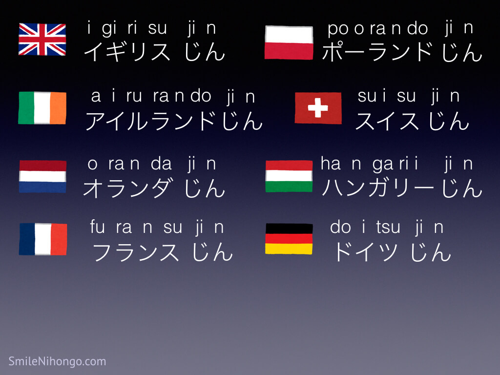 Lesson 1 How To Say Your Nationality Smile Nihongo Lesson 1 How To Say Your Nationality Smile Nihongo