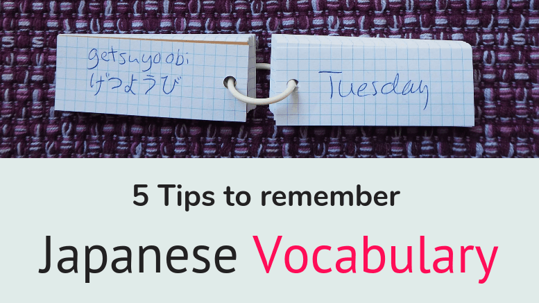 Japanese vocabulary